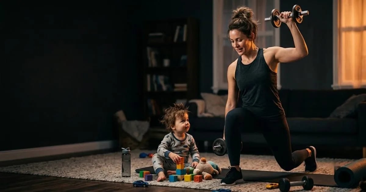 Fit bleiben mit vollem Job und Kindern
